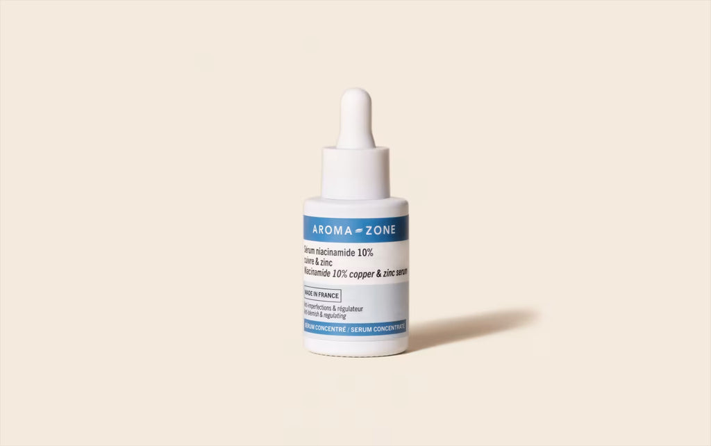 Sérum Niacinamide, Zinc & Cuivre - Peau nette & cheveux fortifiés