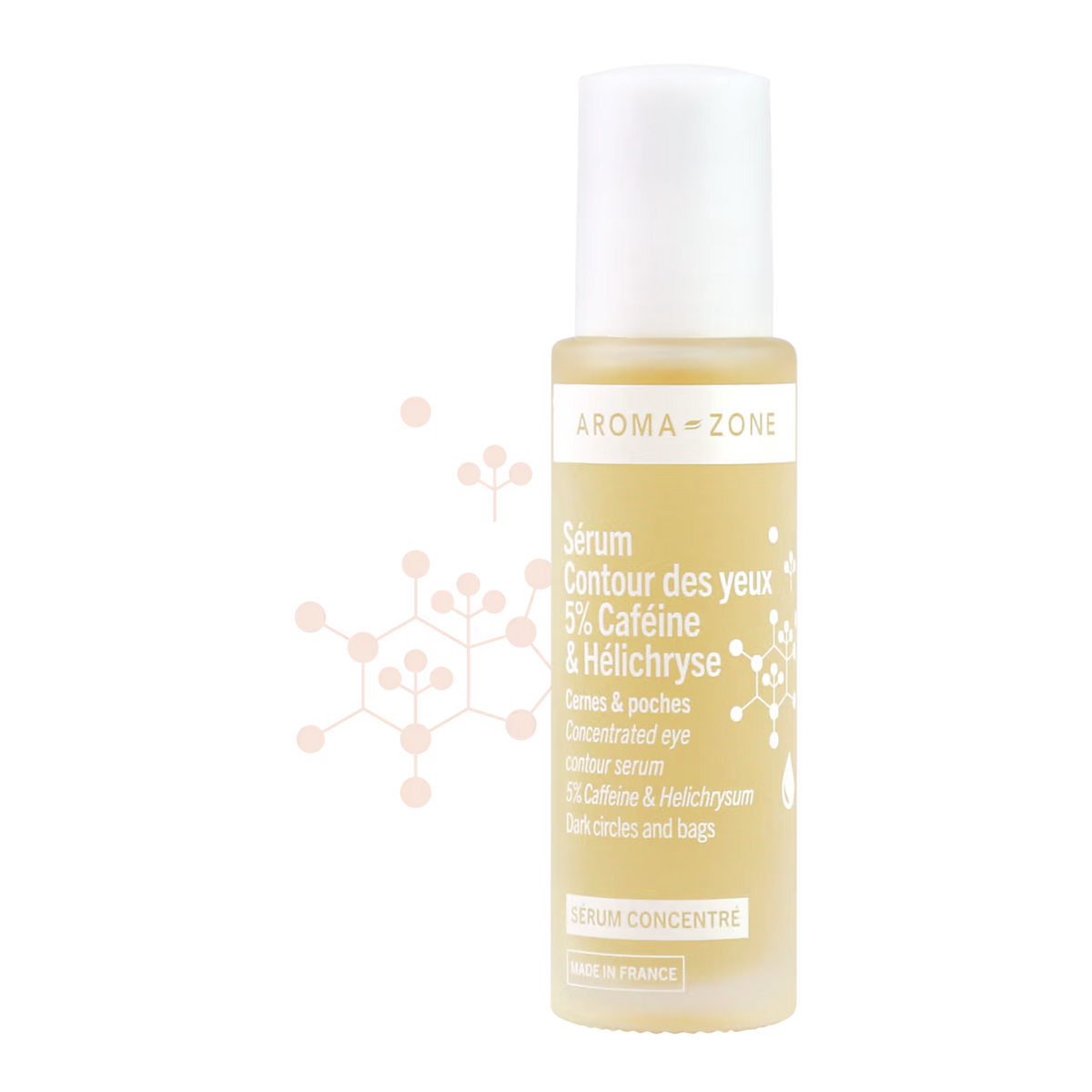 Sérum roll-on contour des yeux - Caféine 5% & Acide hyaluronique 3%