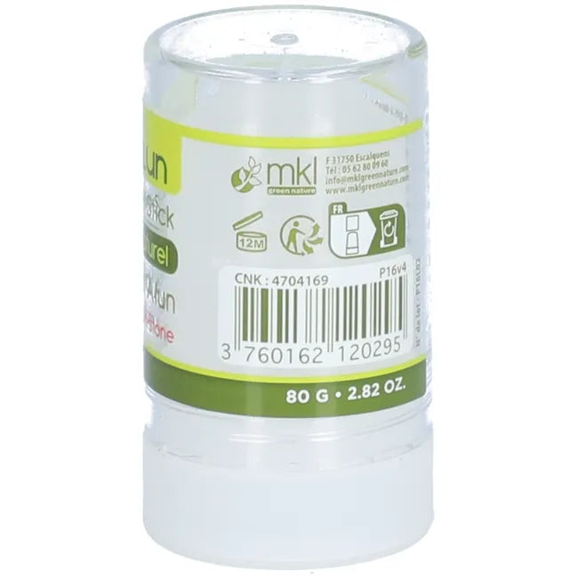 Déodorant stick à la pierre d'alun - 100% naturel