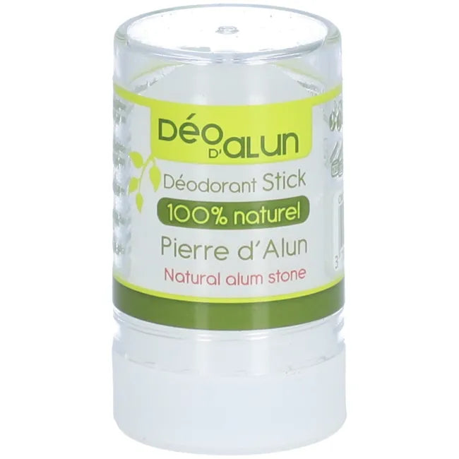 Déodorant stick à la pierre d'alun - 100% naturel