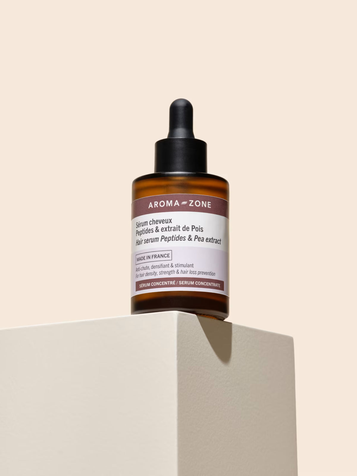 Sérum capillaire anti-chute sans rinçage - Peptides & Trèfle rouge