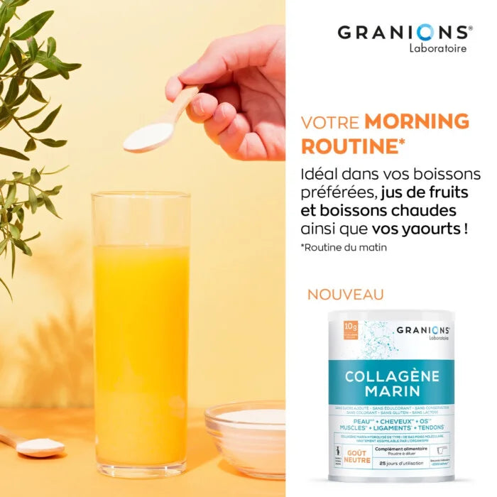 Collagène Marin Neutre – Peptides Hydrolysés + Vitamine C Acérola