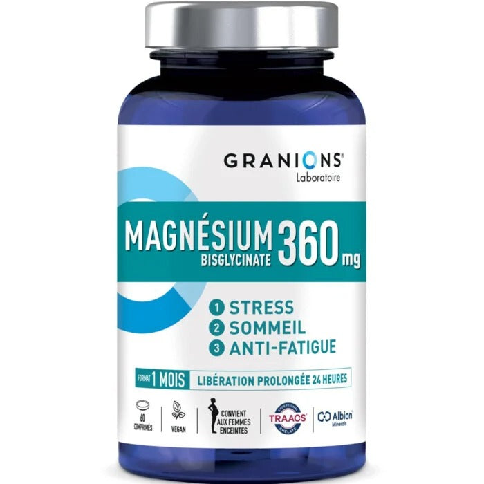 Magnésium Bisglycinate 360mg Granions