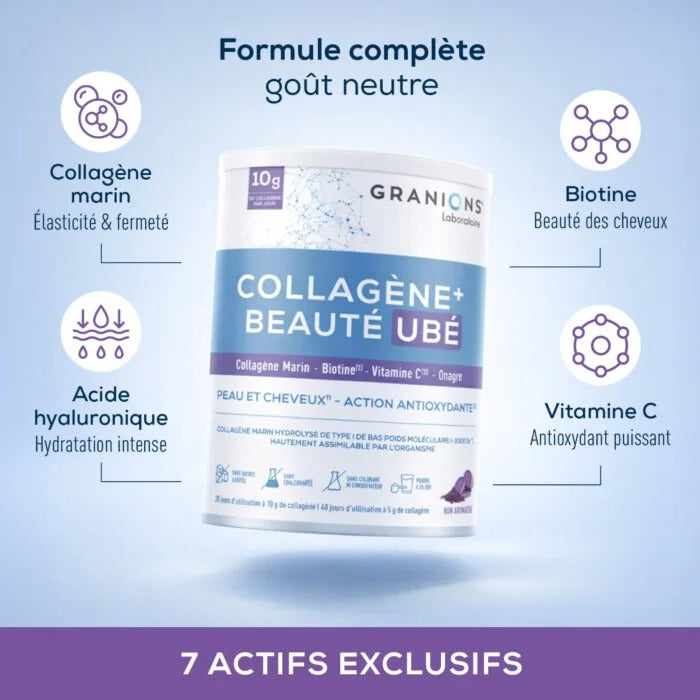 Collagène+ Beauté Ubé - peau & cheveux