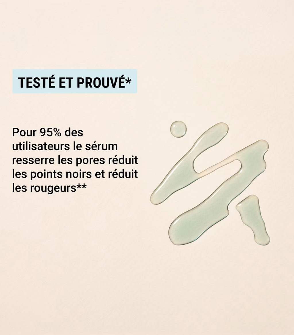 Sérum Niacinamide, Zinc & Cuivre - Peau nette & cheveux fortifiés